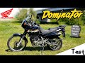 Test elle domine que dalle mais cest fun  honda nx650 dominator de 2001