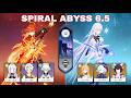 C0 Mavuika &amp; C0 Skirk | Spiral Abyss 6.5 | Genshin Impact