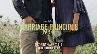 MARRIAGE PRINCIPLE (PART I)