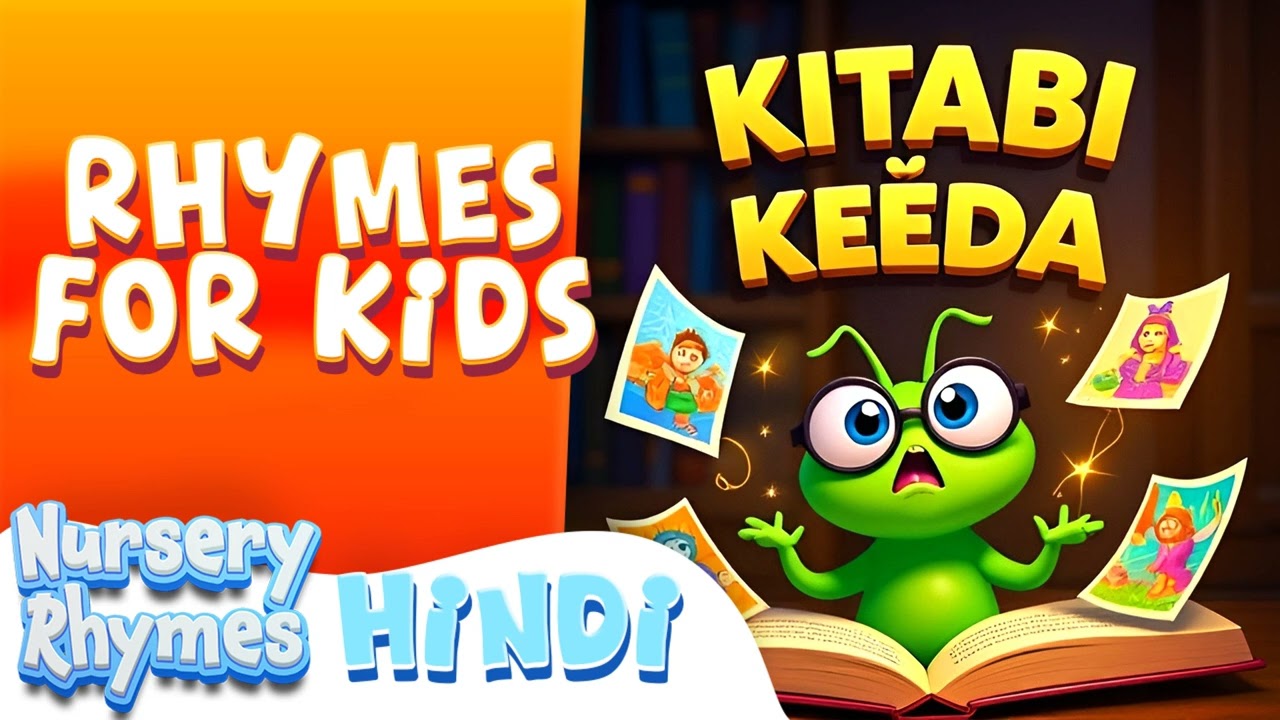 Kitabi Keeda | Hindi Nursery Rhymes & Kids Songs (Audio Only)