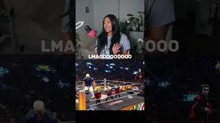 The hell??? LOL #wwe #wwewrestler #wrestling