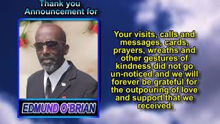 Edmund O’Brian thank you