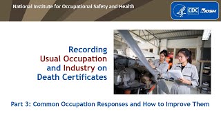 Recording Industry and Occupation on Death Certificates Video Series Part 3