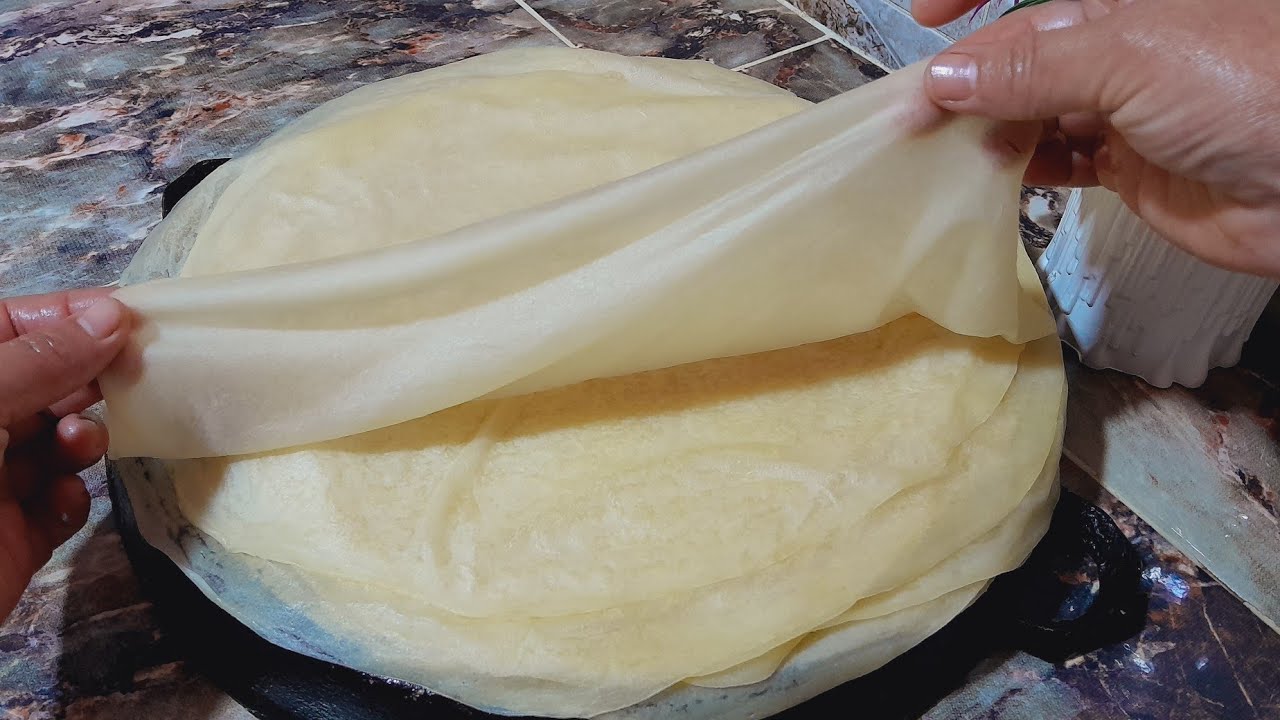 ما تبقيش تشريها حضريها فدراك ⁉️ ورقة البسطيلة 10 دقائق كالطيب دفعة واحدة ناجحة 100%