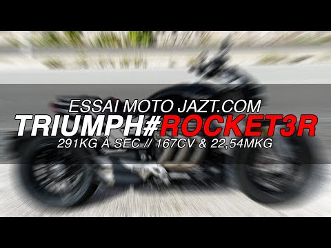Rocket 3 R Triumph : 22,54Mkg de couple à 4000tr/mn, rien que ça !