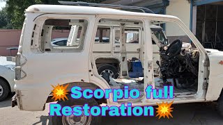 Mahindra Scorpio full Restoration