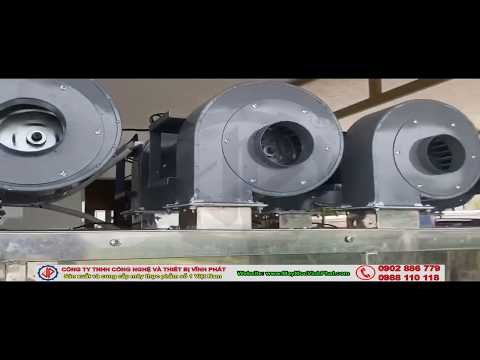 Video Dây chuyền máy rửa trái nhàu sục khí ozone và băng tải... - youtube