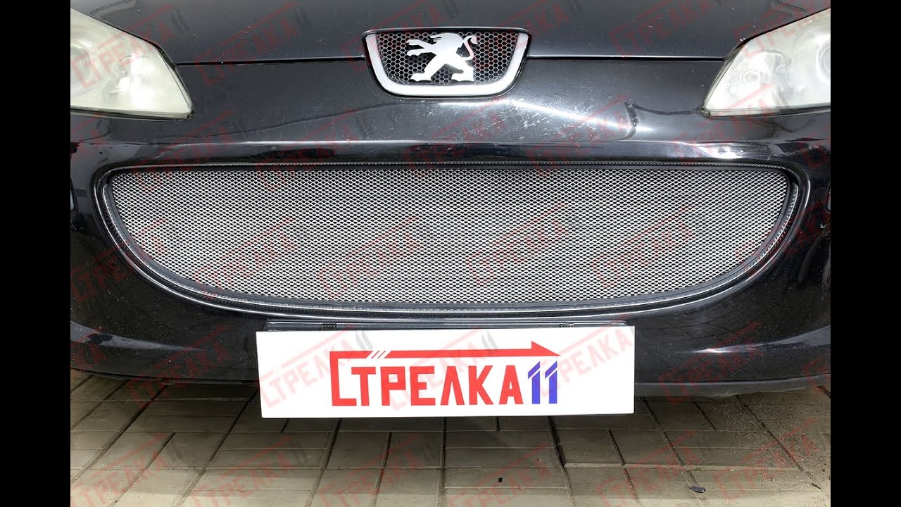 Фара передняя пежо 407