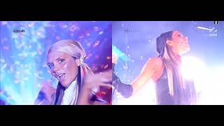 Victoria Beckham - Not Such an Innocent Girl - Both Performances Side-by-Side