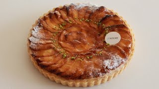 [Eng Sub]사과 타르트(애플파이) 만들기 How to make French Apple tart, pie ｜자도르