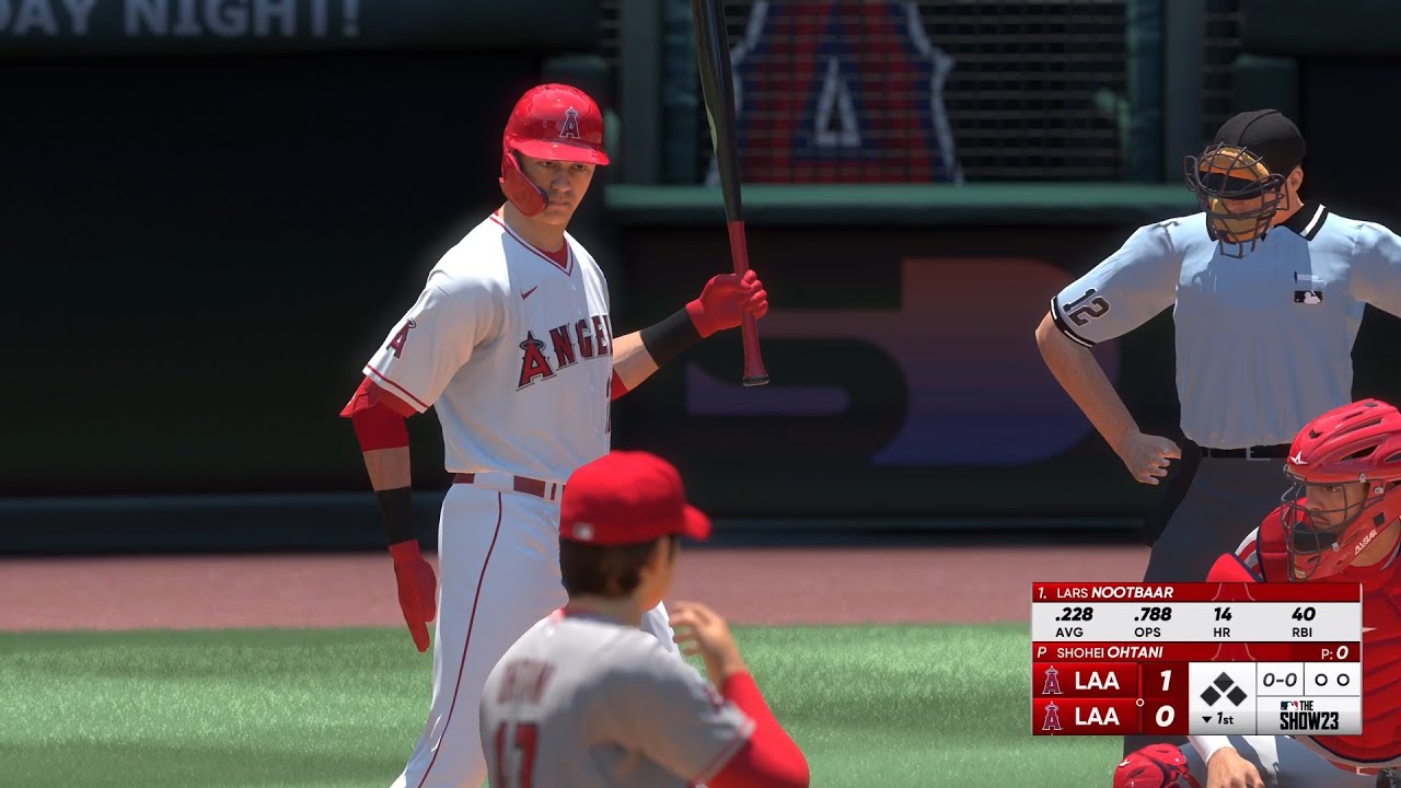 MLB The Show 23】大谷翔平 vs ヌートバー - YouTube