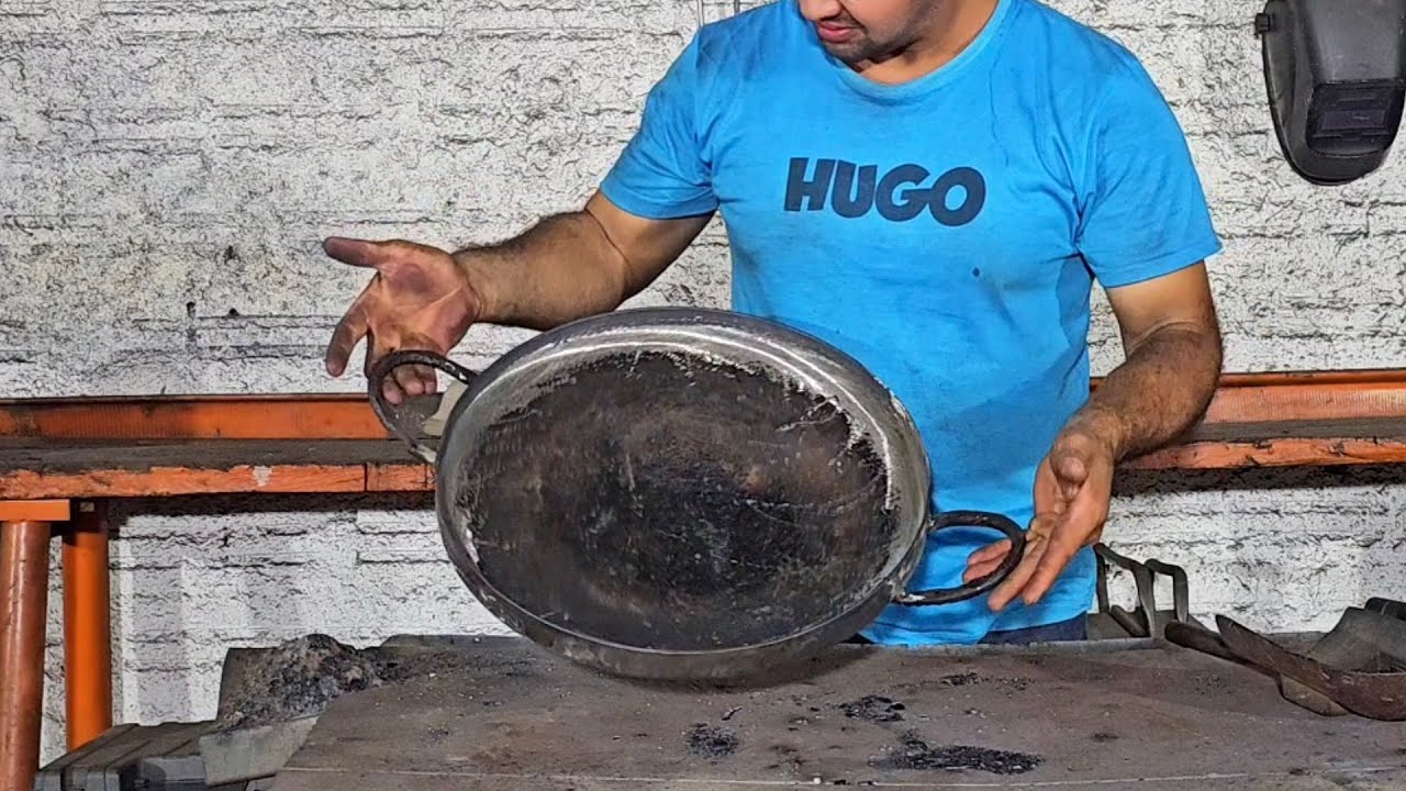 Dicas para colocar borda no tacho de disco de arado.