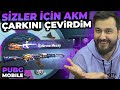 SİZLER İÇİN AKM ÇARKINI ÇEVİRDİM!! / PUBG MOBILE