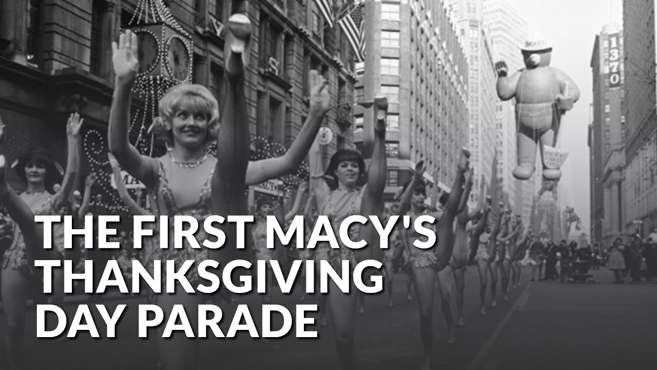 The First Macy's Day Parade - YouTube