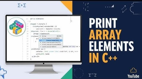 How To Print Arrays In C++ | How To input Arrays In C++ | Arrays In C++ |