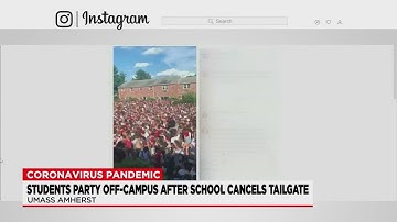 UMass students react to off-campus tailgate video after university changes plans