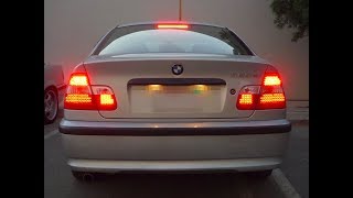 BMW e46 Adjusting brake light switch