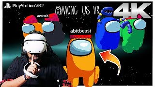 I PLAYED AMONG US IN VR AND ITS SCARY !!