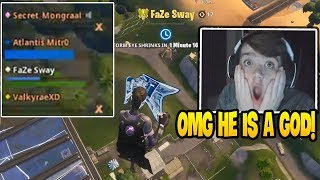 Mongraal Dies and Spectates FaZe Sway! *SURPRISE* | Fortnite Relax
