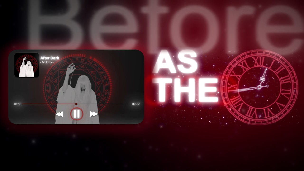 Motion Graphic design "After Dark"