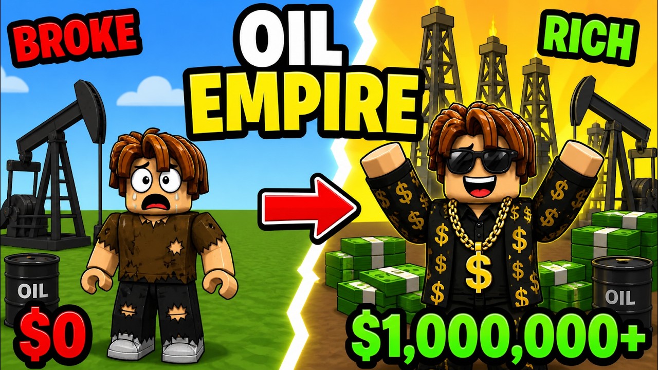I Built an OIL EMPIRE From NOTHING… (Roblox)