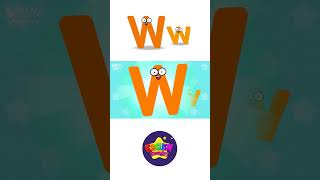 Alphabet Song - Alphabet ‘W’ Song - English song for Kids #shorts