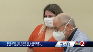 Volusia County woman accused of aggravated manslaughter in infant son's death