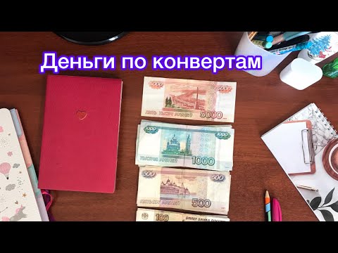 Распределение бюджета по конвертам, первый опыт💰 | Большой долг по кредитам 😭