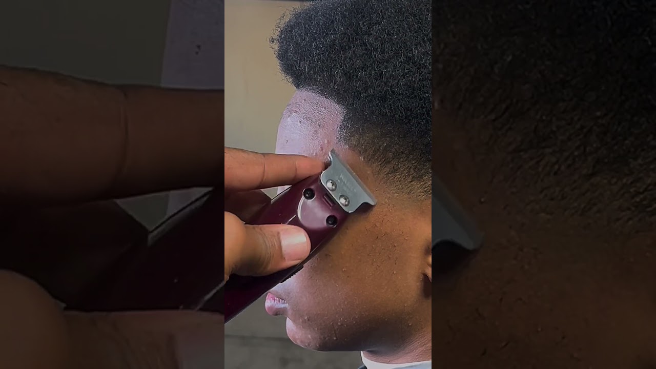 How to taper and shape an Afro 