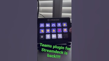 #MicrosoftTeams plugin for #Elgato #Streamdeck is back!!!! #dev #productivity