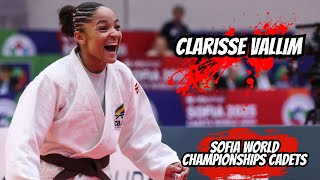 Clarisse Vallim D Medalist -70Kg World Championships Cadets 2025