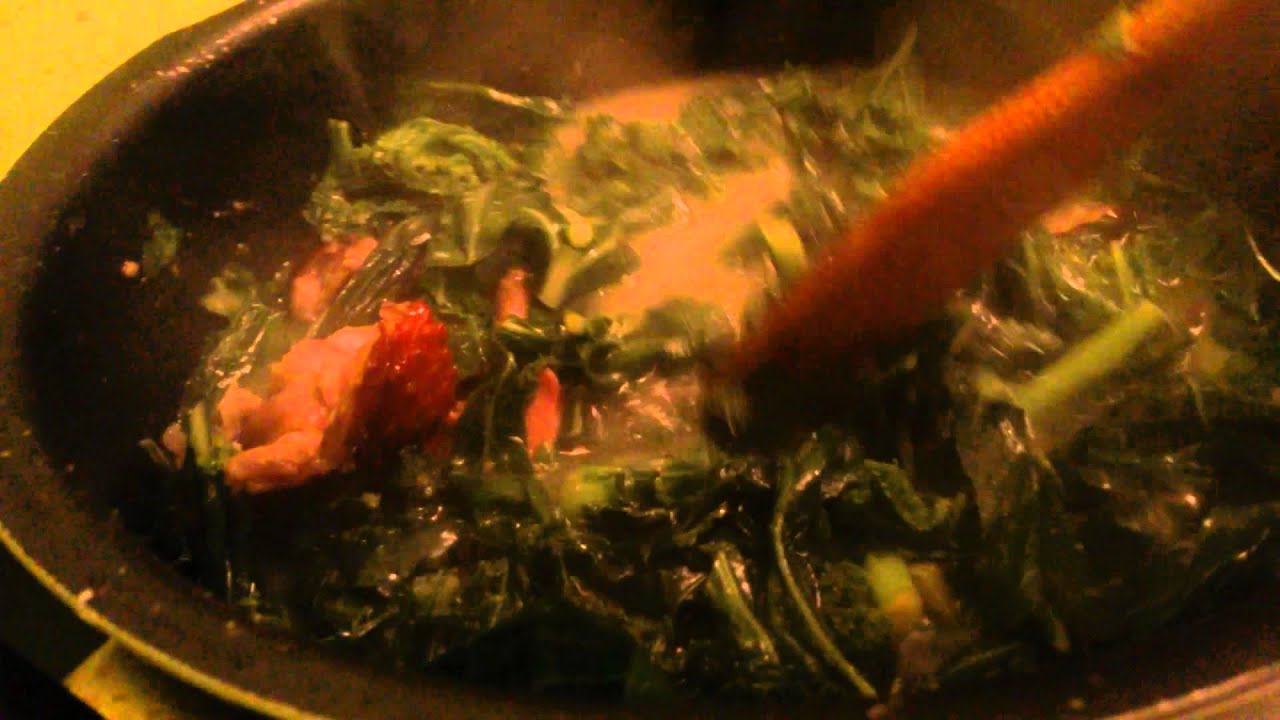 Southern Style Collard Greens & Kale YouTube