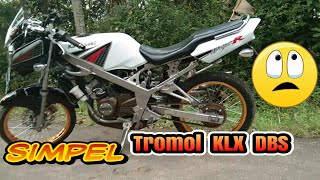 ninja r putih modifikasi jari jari tromol klx DBS