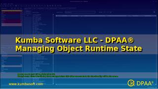 DPAA® - Managing Object Runtime State