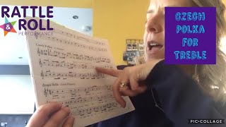 Treble Recorder Play At Home!  Czech Polka Trinity Grade 1