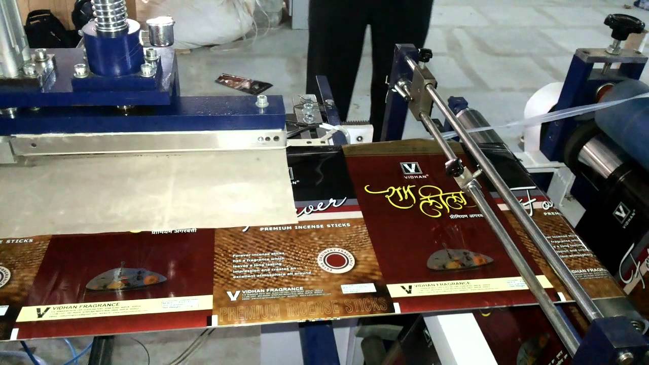 HIGHPACK Pneumatic Combination Pouch Making Machine with Zipper