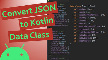 Easily convert your JSON into Kotlin Data Class