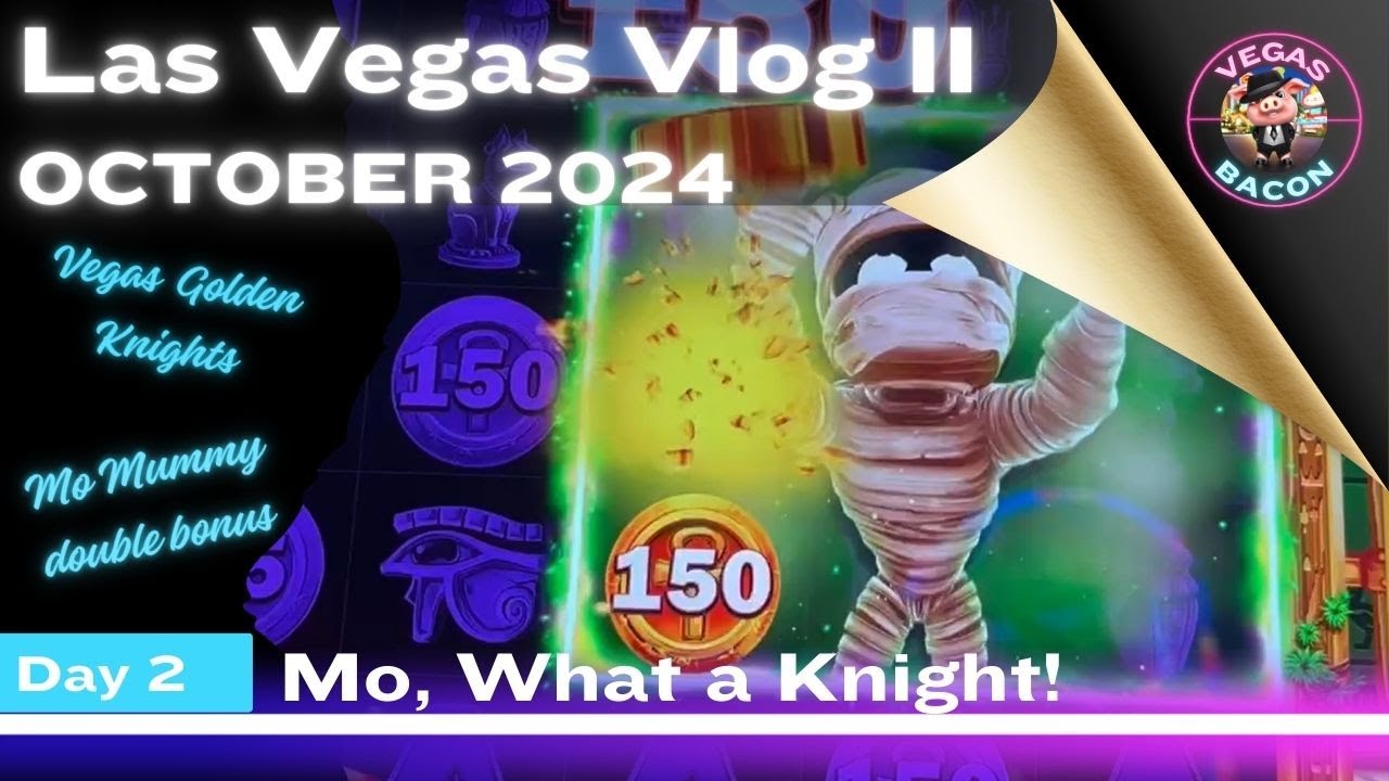 Las Vegas Vlog - October 2024 - Part 2| Mo Mummy | Luxor Pool | BrewDog | Vegas Golden Knights.
