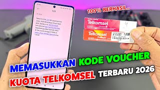 HOW TO ENTER TELKOMSEL QUOTA VOUCHER CODE 2026 screenshot 3