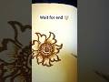 🤯 mehendi in 1 min #viral #shortsfeed #goosebumps