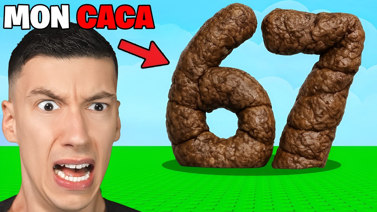 Faire CACA pour de L'ARGENT dans Roblox...