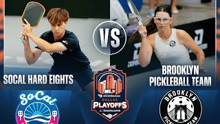 SoCal Hard Eights vs Brooklyn Pickleball Team - Match 2 at 2026 MLP Playoffs Dallas - Day 3