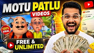 AI Se Motu Patlu Cartoon Video Kaise Banaye | Free AI Long Cartoon Video | Ai Long Cartoon Video  screenshot 1