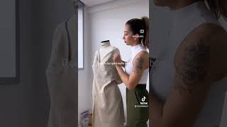 Arquiteta que projeta vestidos ❤️