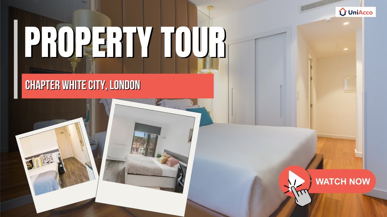 Living at Chapter White City London 🏙️ | Luxury Student Studio Tour You Can’t Miss!