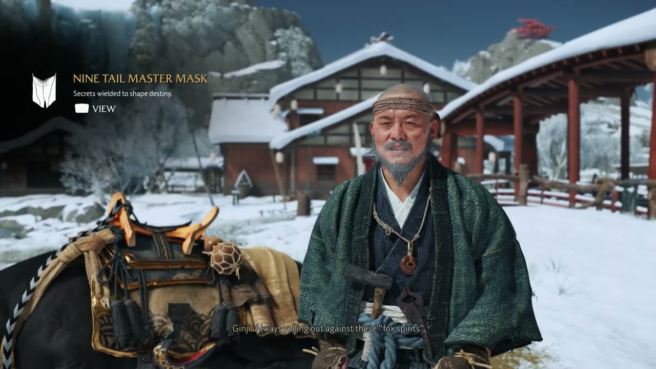 Ghost of Yotei - Chapter 1: Red Crane Inn: Upgrade Nine Tail Armor Fully To IV Gameplay Appearance