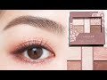 【🔰アイメイク】新作CANMAKEで🌸桜ラテメイクの作り方🌸 | 24 メロウミルクティー パーフェクトスタイリストアイズ | これは秒で売り切れる予感💗 【English subs】
