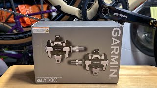 UNBOXING Garmin Rally XC100 Power Meter Pedals