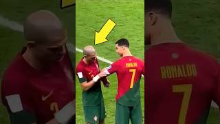 Por isso o Pepe é o melhor AMIGO do Cristiano Ronaldo… #shorts
