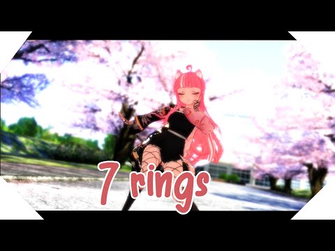 MMD X Vroid | 7 rings | Vroid commission | 60 fps | OPEN COMMISSIONS